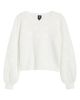 Bobeau Bobeau Embroidered Floral Sweater - 5