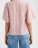 Bobeau Bobeau Eyelet Embroidered Button-Up Shirt - 2