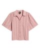 Bobeau Bobeau Eyelet Embroidered Button-Up Shirt - 5