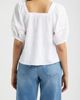 Bobeau Bobeau Lace Trim Top - 2