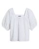 Bobeau Bobeau Lace Trim Top - 5