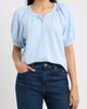 Bobeau Bobeau Puff Sleeve Top - 1
