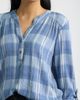 Bobeau Bobeau Roll Sleeve Plaid Top - 4