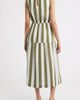 Bobeau Bobeau Stripe Sleeveless Midi Dress - 2