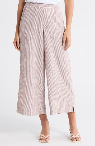 Bobeau Bobeau Stripe Wide Leg Pants