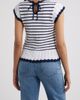 Bobeau Bobeau Tipped Tie Back Sweater - 2