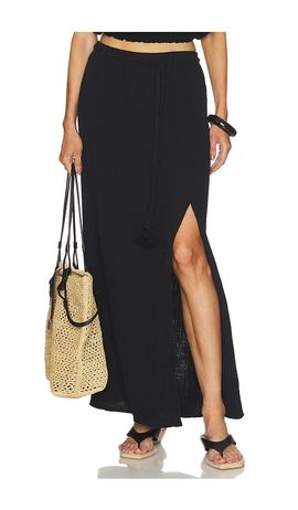Bobi Bobi Belted Maxi Skirt