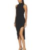 Bobi Bobi Mock Neck Pleated Dress - 2