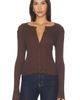 Bobi Bobi Ruffle Cardigan - 1