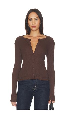 Bobi Bobi Ruffle Cardigan