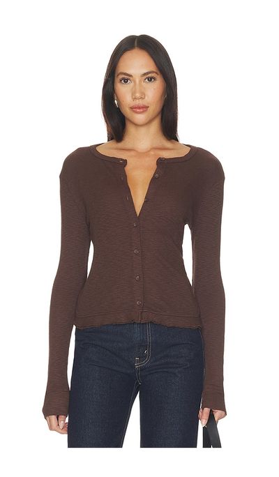Bobi Bobi Ruffle Cardigan