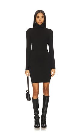 Bobi Bobi Turtleneck Mini Dress