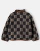 Bobo Choses Bobo Choses Almost Moiré checked cotton teddy jacket - 3
