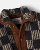 Bobo Choses Bobo Choses Almost Moiré checked cotton teddy jacket - 4