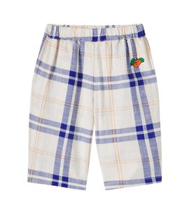 Bobo Choses Bobo Choses Baby Fun Tartan cotton pants