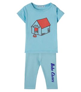 Bobo Choses Bobo Choses Baby printed cotton T-shirt and leggings set