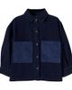 Bobo Choses Bobo Choses Corduroy-trimmed denim jacket - 1