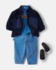 Bobo Choses Bobo Choses Corduroy-trimmed denim jacket - 2