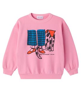 Bobo Choses Bobo Choses Dog Friendship cotton fleece sweatshirt