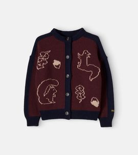 Bobo Choses Bobo Choses Forest Scene cardigan