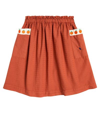 Bobo Choses Bobo Choses Gathered cotton skirt
