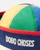 Bobo Choses Bobo Choses Logo colorblock cotton sailor hat - 3
