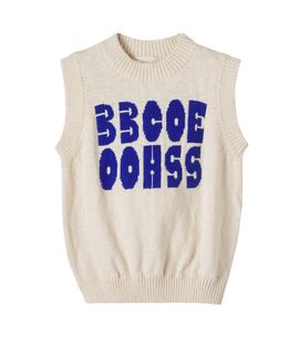 Bobo Choses Bobo Choses Logo knitted cotton-blend vest