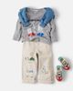 Bobo Choses Bobo Choses Patch-appliqué cotton twill pants - 2