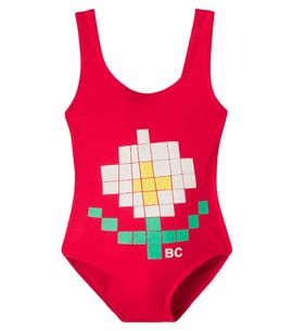 Bobo Choses Bobo Choses Pixel Daisy printed swimsuit