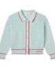 Bobo Choses Bobo Choses Pointelle cotton cardigan - 1