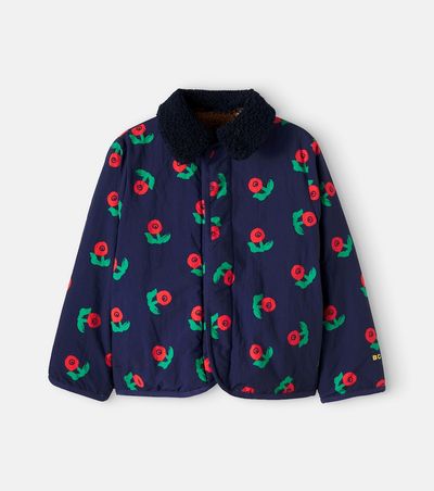 Bobo Choses Bobo Choses Stamp Bloom reversible jacket