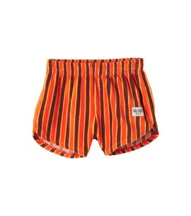 Bobo Choses Bobo Choses Striped cotton-blend terry shorts