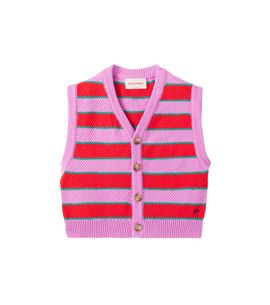 Bobo Choses Bobo Choses Striped cotton sweater vest
