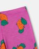 Bobo Choses Bobo Choses Tangerine cotton-blend leggings - 4