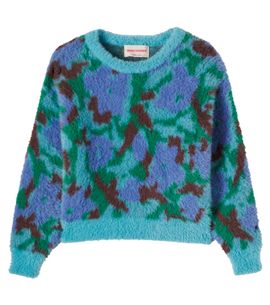 Bobo Choses Bobo Choses Watercolor jacquard sweater