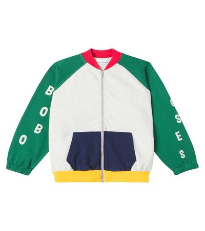 Bobo Choses Bobo Choses Zip-up cotton fleece sweatshirt