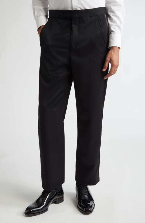 Bode Bode Barathea Wool Tuxedo Trousers