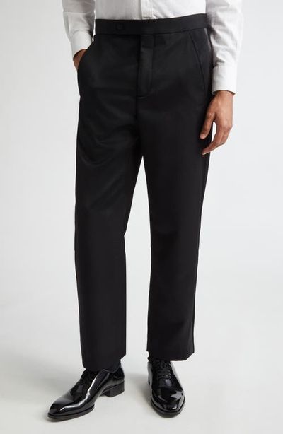 Bode Bode Barathea Wool Tuxedo Trousers