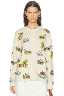 BODE BODE Beaded Camp Cardigan