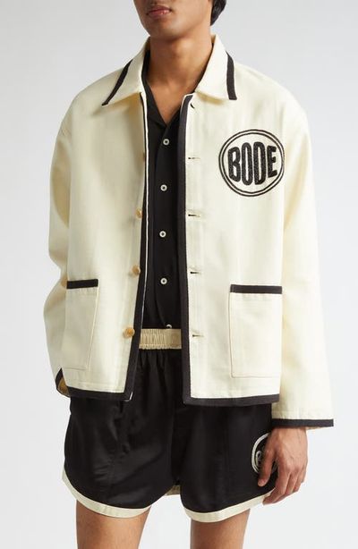 Bode Bode Beaded Player Jacket