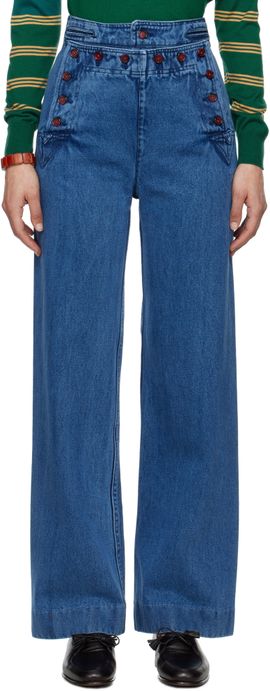 Bode Bode Blue Sailor Jeans