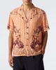 Bode Bode Bronco printed silk baseball shirt - 3