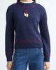 Bode Bode Cowboy Appliqué Alpaca & Merino Wool Sweater - 1