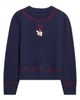 Bode Bode Cowboy Appliqué Alpaca & Merino Wool Sweater - 5
