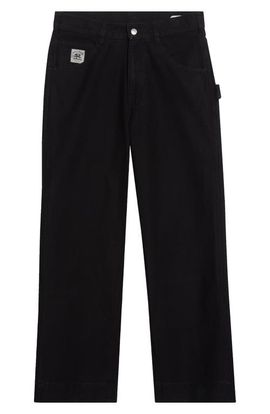 Bode Bode Embroidered Denim Knolly Brook Trousers