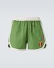Bode Bode Euro appliquÃ© cotton shorts - 1