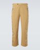 Bode Bode Feather Runner cotton straight pants - 1