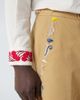 Bode Bode Feather Runner cotton straight pants - 6