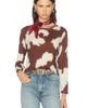 BODE BODE Featherweight Cow Print Long Sleeve Tee - 1
