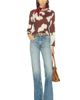 BODE BODE Featherweight Cow Print Long Sleeve Tee - 4